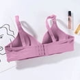 thumbnail image 3 of Abcnature Women Full Coverage Bras Printing Plus Size Full Cup Bras without Underwire Hold Side Breasts Sagging Daily Bras, 3 of 4
