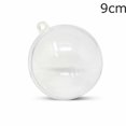 thumbnail image 3 of Bolas de Navidad transparentes, bolas de plástico rellenables para manualidades, decoración para el hogar, boda, jardín, árbol, caja de regalo para colgar en la fiesta, 3 of 5