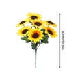 thumbnail image 3 of Artificial Sunflower Decoration, UV Resistant Plastic Flowers, Suitable For Indoor And Outdoor Wedding Garden Terrace Decoration, No Fading, 3 of 5