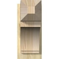 thumbnail image 2 of Ekena Millwork 8"W x 18"D x 18"H Imperial Rough Sawn Craftsman Outlooker, Douglas Fir, 2 of 4
