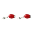 thumbnail image 4 of QualitChoice Portable Mini Temps Numérique Projection Horloge LED Lampe Torche avec Porte-Clés Rouge 2Set, 4 of 6