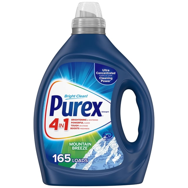 Detergente para ropa Purex Ultra Concentrado 2.44 L 165 cargas