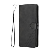 Compatible for Samsung Galaxy S22 Ultra Wallet Case with Card Slots Holder Magnetic Flip Cover, Luxury PU Leather Soft Silicone Shockproof Kickstand Folio Case for Samsung Galaxy S22 Ultra,Black