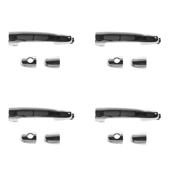 New Door Handle Exterior Outside Chrome LH RH Set of 4 for ES300 ES330 Camry Fits select: 2003-2013 TOYOTA COROLLA, 2004-2009 TOYOTA PRIUS