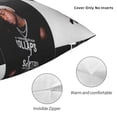 thumbnail image 5 of Ken Rapper Carson Tapestry A Great Chaos Music Album Cover Poster Throw Pillow Case Pillowcase Shell for Couch Sofa Home Decoration 18"x18", 5 of 9