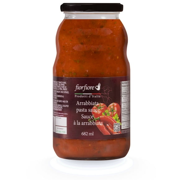Fiorfiore Arrabbiata Pasta Sauce 682ML, 682 ML