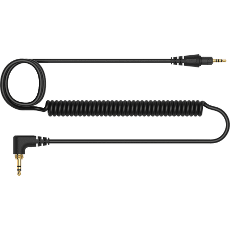 Pioneer DJ HC-CA0603 Short Coiled Extension Cable, 47.24-inch, for HDJ-X5 Studio Wired Headphones for Professional Audio, Aux Cable Cord for DJ Equipment and Recording