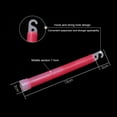 thumbnail image 2 of HBASD Industrial Grade Glow Sticks 6 inches Ultra Bright Emergency Light Sticks for Camping Concert Party Accessories, Survival Kit More Lasts Over 12 Hours (5pcs Red), 2 of 7