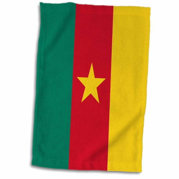 3dRose Flag of Cameroon Cameroonian green red yellow star west Central Africa African