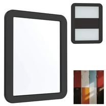 Magnetic Locker Mirror Glass 5 1/4"x6 7/8" Vanity Travel School Bathroom Makeup