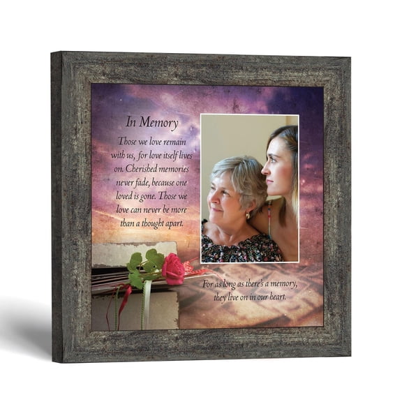 In Loving Memory Picture Frame, Sympathy Gifts for Loss of Loved One