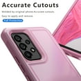 thumbnail image 2 of AggXpf Samsung Galaxy A54 5G Case, Rugged Protective Phone Case, Heavy Duty Drop Protection Cover for Galaxy A54 5G, Pink, 2 of 5