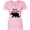 AD-Pink, variant on Inktastic Mimi Bear in Black Women's V-Neck T-Shirt