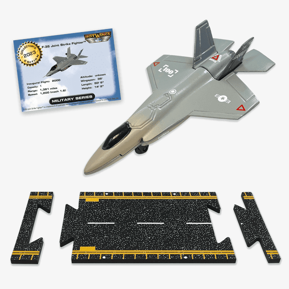Hot Wings Joint Strike Fighter with Connectible Runway
