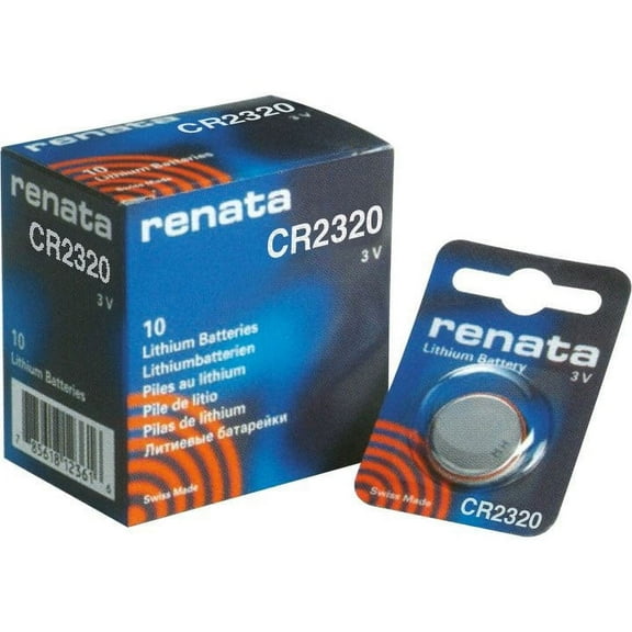 10pk Renata Coin Cell Battery CR2320 Lithium Replaces DL2320, BR2320