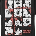 thumbnail image 2 of Men's Mickey & Friends Expressions Grid Graphic Tee Black Medium, 2 of 5