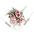 thumbnail image 4 of Imitation Rose Home Decor - Silk Fabric Imitation, Realistic Wedding Floral Arrangement, Lifelike Vase Centerpiece, Romantic Gift for Any Occasion, Topliu, 4 of 8