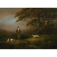 thumbnail image 2 of Dean Wolstenholme 24x18 Black Ornate Framed Double Matted Museum Art Print Titled: Gentleman Shooting Over Two Pointers, 2 of 5