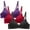 Purple, variant on XMMSWDLA Bralette for Women Bra Yoga Seamless V Neck Triangle Adjustable Straps Wireless Womens Bras Yoga Bras for Women