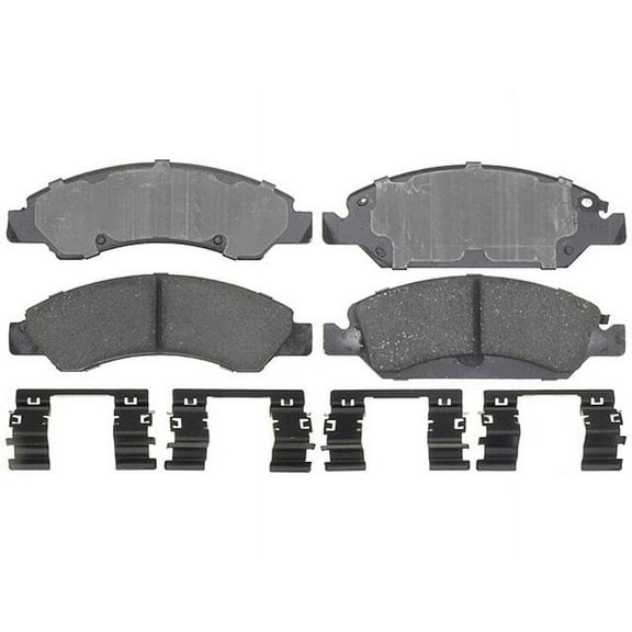 Front Brake Pad Set - Compatible with 2008 - 2013 Chevy Silverado 1500 2009 2010 2011 2012