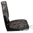 thumbnail image 2 of Leader Accessories Classic Folding Seat A Pair of New Low Back Folding Boat Seats(2 Seats),Wood&Leaves Camo, 2 of 8
