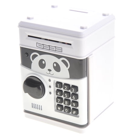 PlayWorld PennyPincher Cartoon Panda Electronic Password Protected Piggy Coin Bank