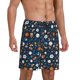 thumbnail image 2 of Balery Ball Sports Pantalones cortos de pijama de punto de algodón para hombre con cinturilla y bolsillos-XX-Large, 2 of 6