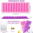 thumbnail image 2 of Silicone Moulds Set - Rectangular Molds For Cereal Bars, Chocolate, And More, 2 of 5