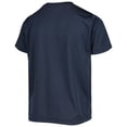 thumbnail image 3 of Youth Heathered College Navy Seattle Seahawks Logo T-Shirt, 3 of 3