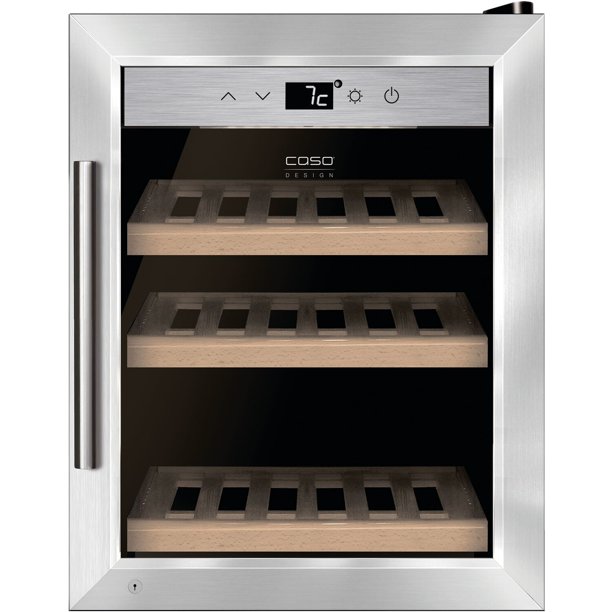 Caso Design WineSafe 12 Single Zone 12Bottle Wine Cooler
