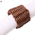 thumbnail image 1 of ENJOYW Natural Napkin Holder Eco-friendly Exquisite Plant Extracts Handmade Napkin Ring for Kitchen Napkin Ring, 1 of 7