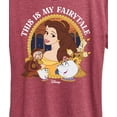 thumbnail image 3 of Disney Princess - Belle This Is My Fairytale - Women's Short Sleeve Graphic T-Shirt, 3 of 5