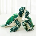 thumbnail image 2 of HESITONE Big Sea for Turtle Plush Toys Tortoise for Doll Cushion Soft PP Cotton Stuffed Animal Pillow Children Gifts, 2 of 10