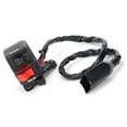 thumbnail image 1 of Interruptor L/H Luz Motor Arranque Parada Control de estrangulador 46091-1462 Reemplazo para Kawasaki Bayou KLF 300 88-04, 1 of 12