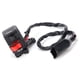 thumbnail image 2 of Controlador de luz de manillar, BOROCO L/H Interruptor de luz Motor Start Stop Choke Control 46091-1462 Reemplazo para KLF 300 88-04, 2 of 5