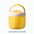 thumbnail image 3 of 44 Oz Insulated Lunch Box, 1.3L Stainless Steel Multilayer Thermal Food Container for Office, School, Travel and Outdoor Meals, 3 of 7