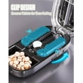 thumbnail image 3 of Onvarious Adjustable Pill Cutter and Splitter for Multiple Pills, Pill Splitter with Centering Device for Cutting Small Large Tiny Pills at a Time in 1/4 1/2 with Storage for Home Travel (Black), 3 of 7