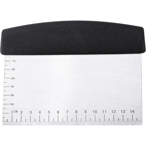 Black wear-resistant laser engraved measurement scale and conversion chart