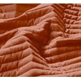 thumbnail image 6 of Nanshing Amerie 3 Piece Casual Stripes Comforter Set, Rust, King, 6 of 6