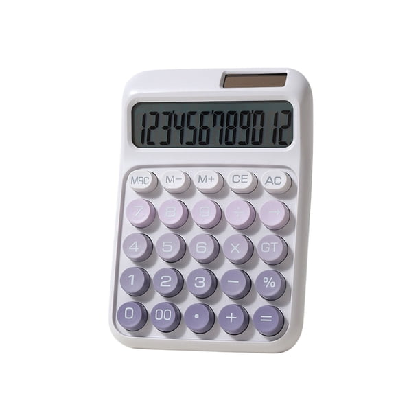Calculadoras para Estudiantes Calculadora Solar con Fuente de Alimentación de Batería de 7 Células para Que los Estudiantes Practiquen en la Oficina