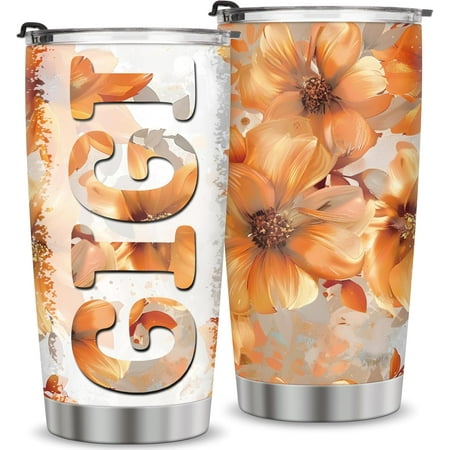 

Gigi Tumbler-Gifts for Grandma-Mothers Day Gifts-Birthday Christmas Thanksgiving Day Gifts for Women Her-Stainless Steel Insulated New Gigi Travel Mug 20oz Multicolor