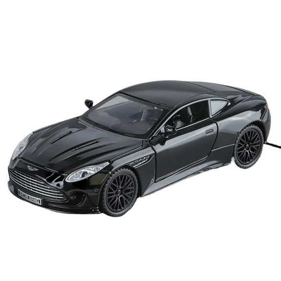 MAE 1:32 Aston Martin DB12 Supercar Alloy Diecast Metal Model Car Sound And Light Hobby Collectibles Ornaments Birthday Gift Boys
