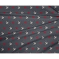 thumbnail image 4 of oneOone Polyester Lycra Fabric Hash Sign Kasuri Print Fabric By The Yard 56 Inch Wide, 4 of 4