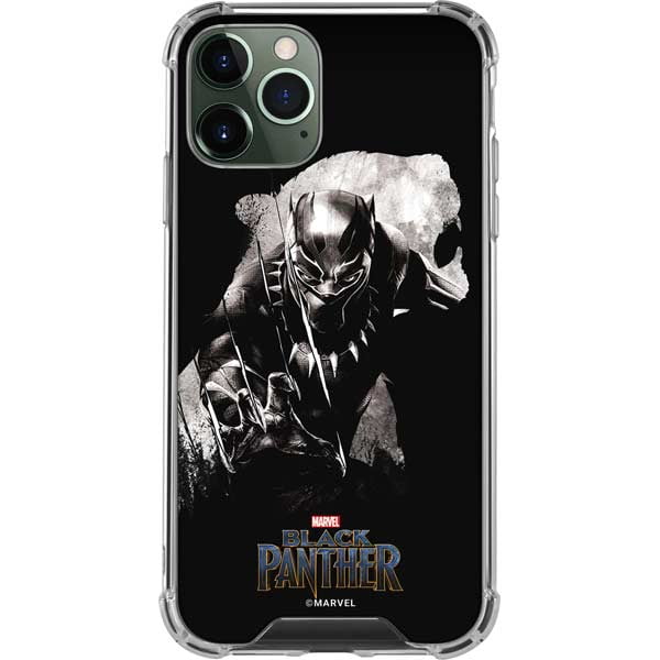 Skinit Marvel Black Panther Up Close Iphone 12 Pro Clear Case Walmart Com
