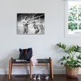 thumbnail image 3 of Art.com Al Bridwell & Jimmy Archer, Chicago Cubs, Baseball Photo Stretched Canvas Print Wall Art by Lantern Press, 32" x 24", 3 of 4
