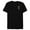 Black, variant on Princess Raya Small Pose - Short Sleeve Blended T-Shirt for Adults - Customized-Yellow