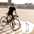 thumbnail image 6 of COMPUKAS 2Pcs Rear Wheel Axle Silver Precision Machining Tool for Cyclists, 6 of 8
