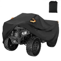 FFORCE XL Quad Bike ATV Cover For Yamaha, Heavy Duty Waterproof Dust UV-Resistant Fit for 4 Wheeler, Universal All-Terrain Vehicle Protection