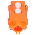 thumbnail image 4 of Interruptor pulsador de grúa, estación de control colgante de plástico, interruptores de elevación y descenso con manguito de unión, 220 V, 500 V, 4 of 12