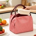 thumbnail image 5 of Clearance Lunch Box, Waterproof Reusable Portable Lunch Bag for Back to S*chool / Work / Travel / Picnic / Party, Under 1 Dollars! (Orange), 5 of 7